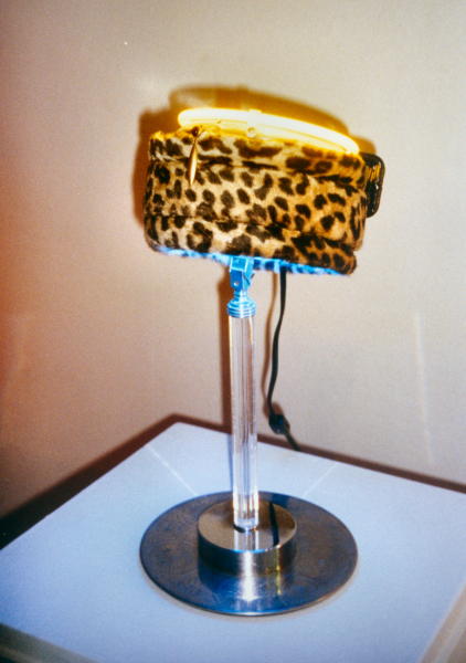 Leopard Skin Pillbox Hat